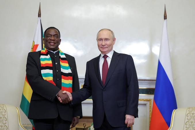 Mnangagwa joins Putin, African bloc leaders as Russia courts trade ties - Newsday